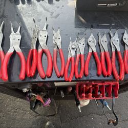 12 Piece Snap On Snap Ring Plier Set