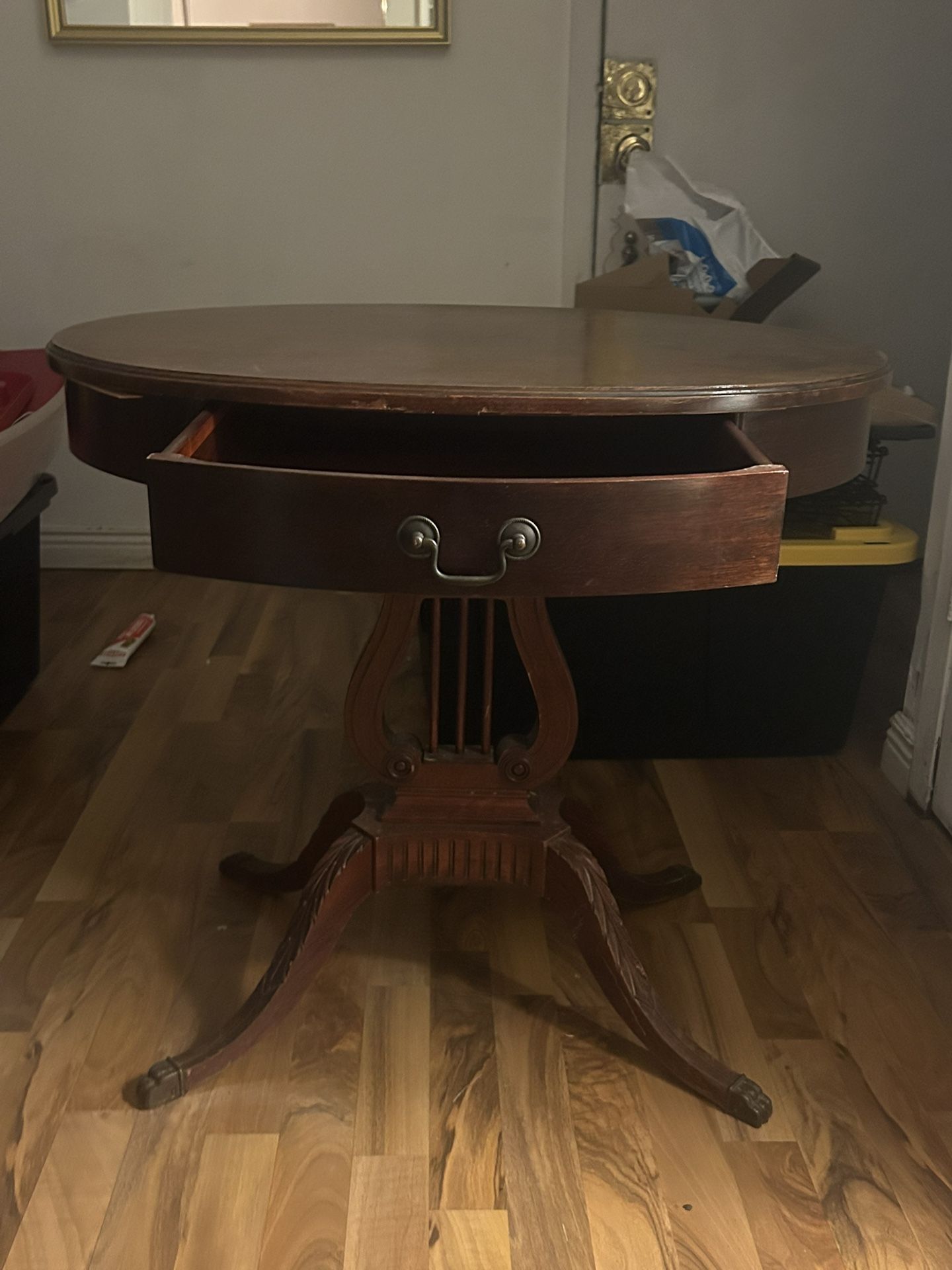 Antique Mersman 7211 Mahogany Table 