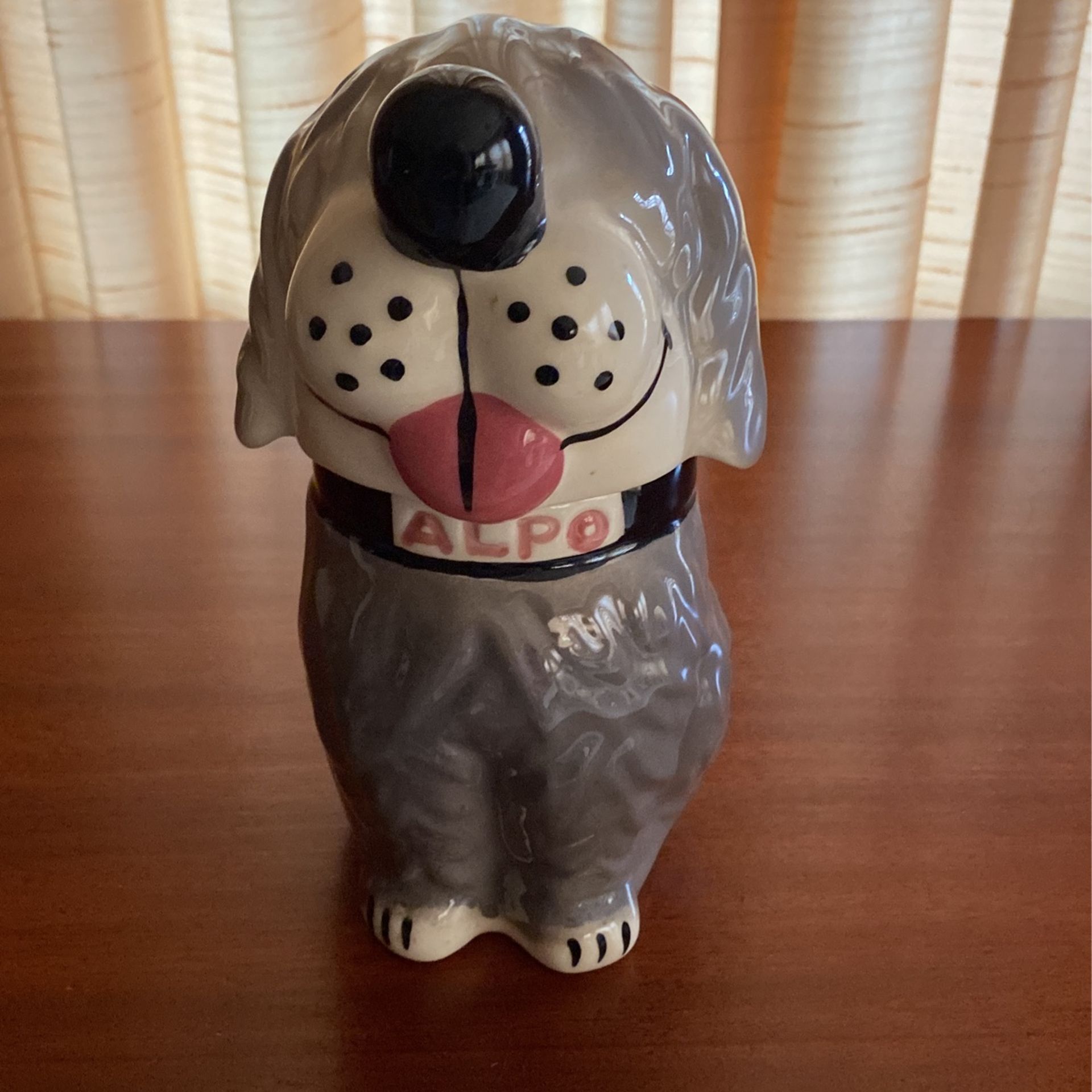 Alpo Dan the Dog Treat Jar 8” Tall
