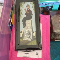 Rare Disney Haunted Mansion Art Framed Lady