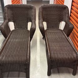 Hampton Bay Chaise Lounge Chairs $99 Dollars For Both!!!