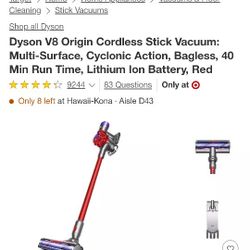 Dyson V8 Origin Vacuum