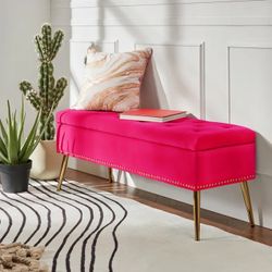 Pink bench 