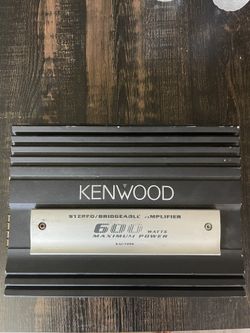 Kenwood Stereo Bridgeable Amplifier