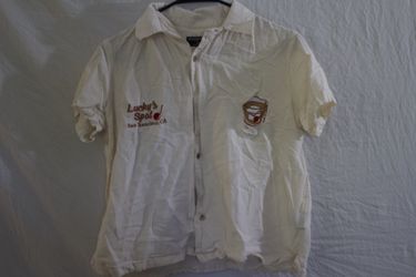 M White Button Up Shirt