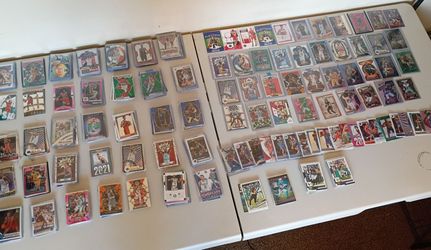 Massive NBA & NFL Sports Card Collection | 300+ Cards | 40+ Organized Lots
