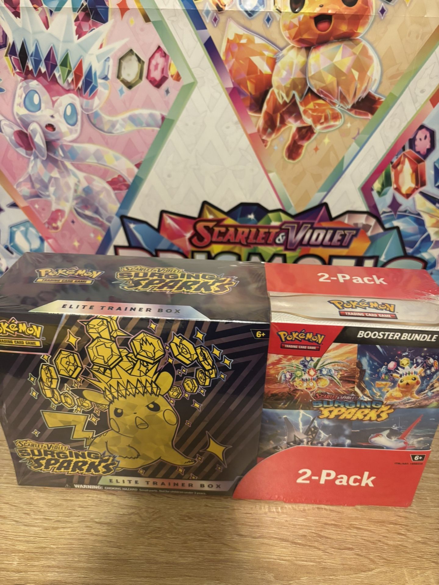 Surging Sparks Pokemon Costco Exclusive