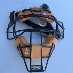 All-Star Catchers Mask Model FM25 LTX Metal I Bar Vision All Star Baseball