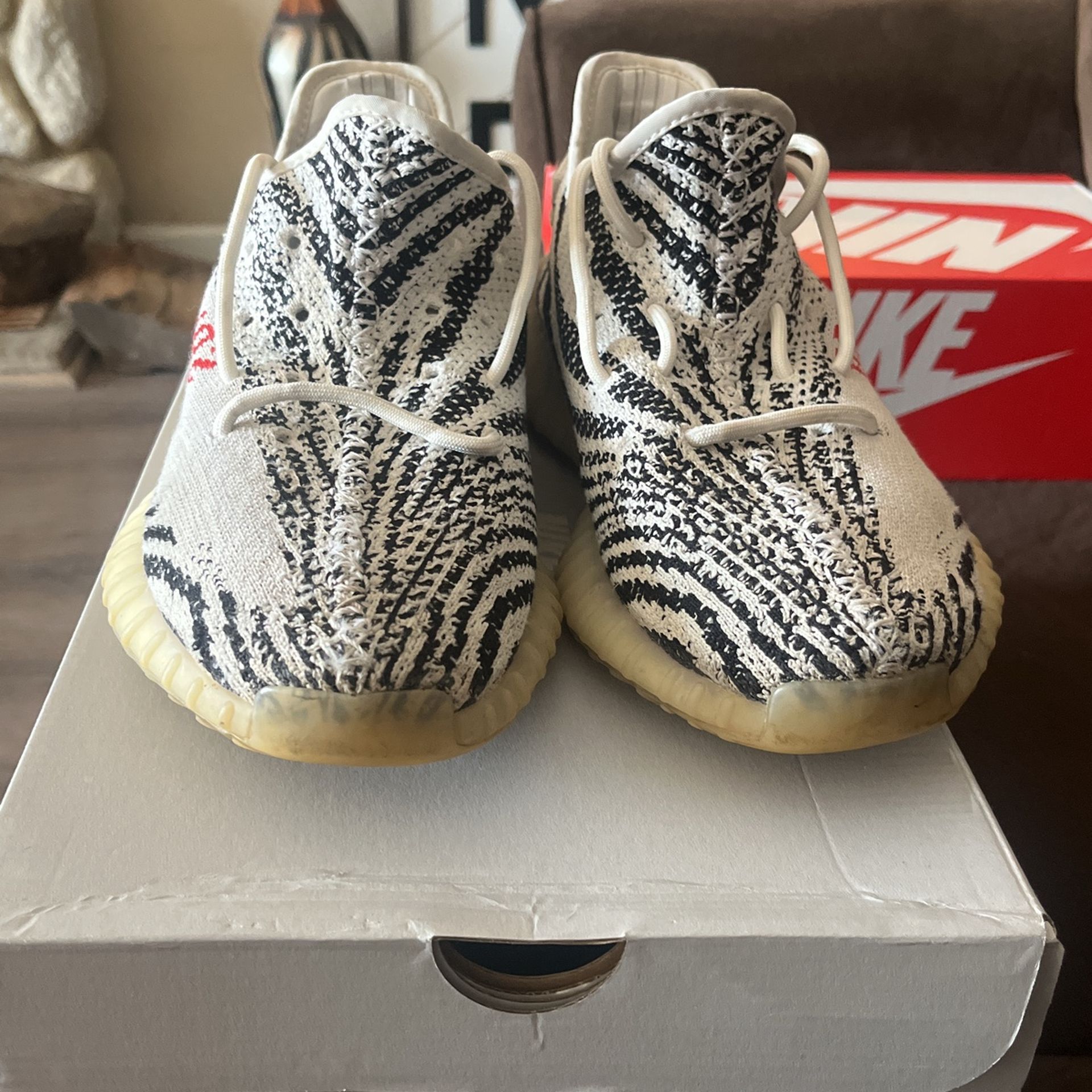 Yeezy Zebra 350s