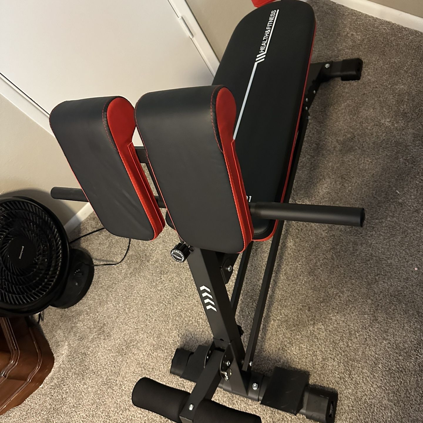 Flat & Decline Bench With Arm Curl Pads Brand New 