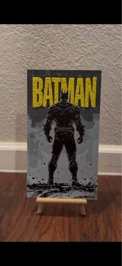 Batman Dark Knight 3D Comic Wall Art – DC Decor