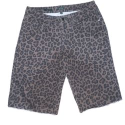 Leopard Print Jorts