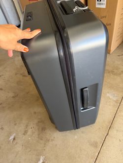 29inch big size front open expendable luggage