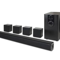 iLive 5.1 Channel Bluetooth Home Theater System, IHTB142B, Black