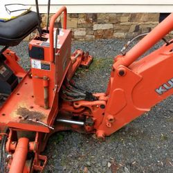 Kubota Backhoe