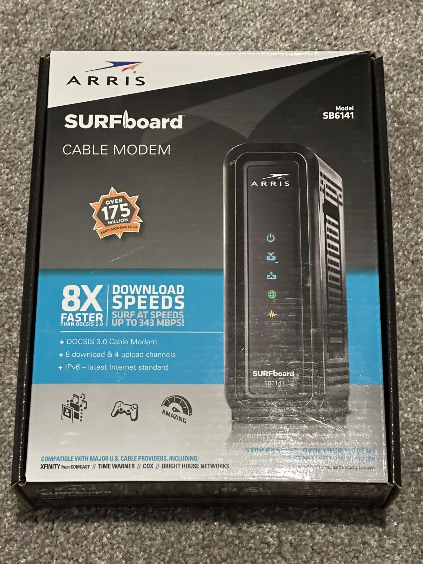 Arris Surfboard SB6141 Cable Modem