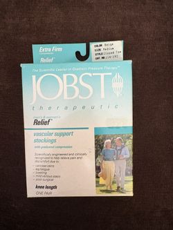 JOBST Compression Socks Sze Mens Medium, Beige