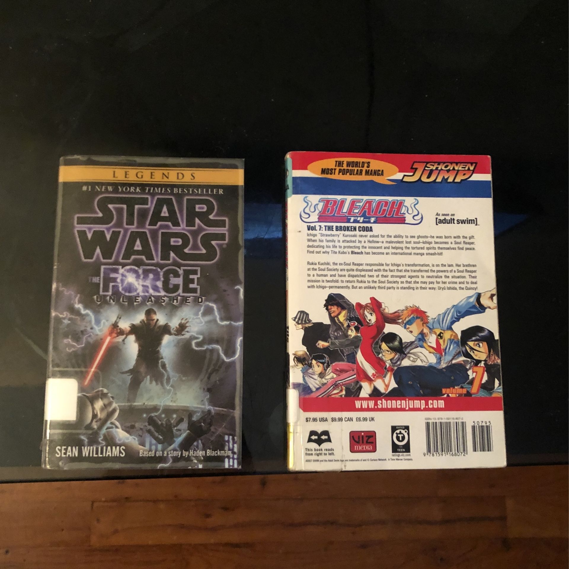 Bleach and Star Wars Books