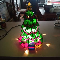 Stained Glass Christmas Tree