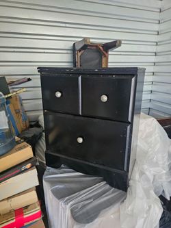 Drawer, black, mid condition
