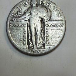 1928-S Standing Liberty Quarter (Semi-KeyDate) 90% Silver