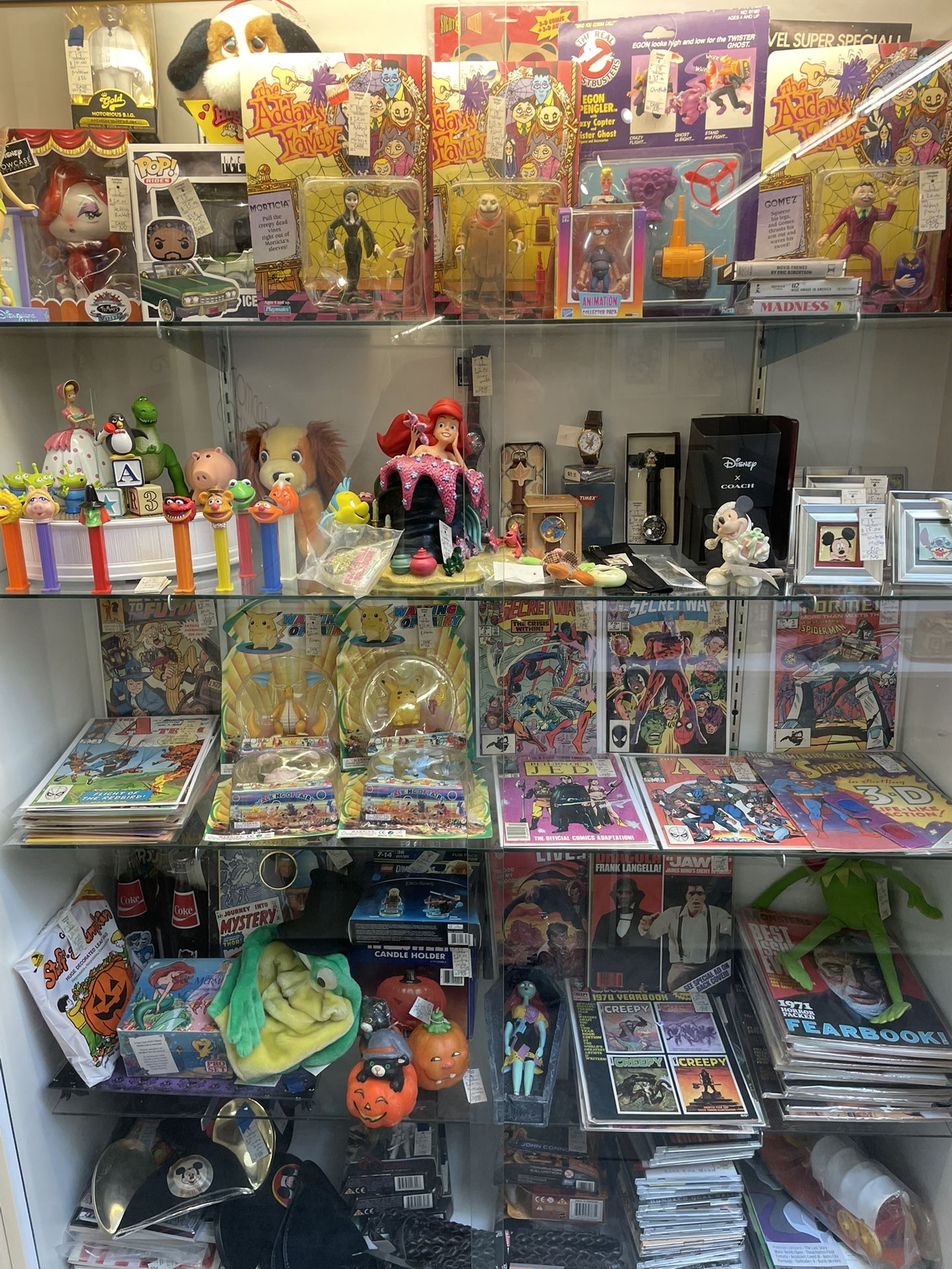 Vintage Toys, Disney, Comic Books 