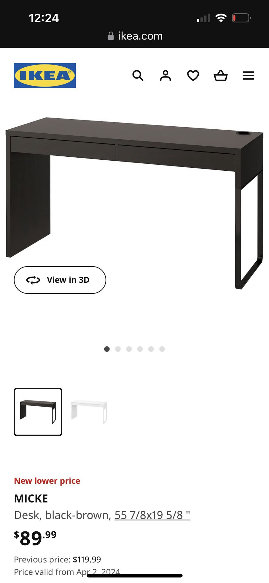 IKEA Desk For Sale - Used