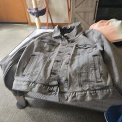 Nice Jean Jacket Size Medium 
