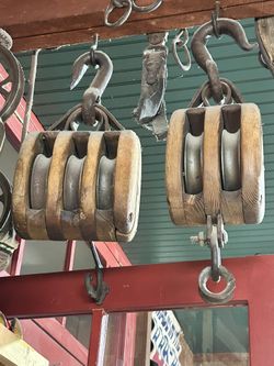 antique Pulleys
