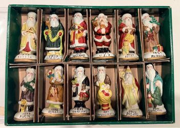 Vintage Santa Claus Around the World 12-Piece Collection – 1998
