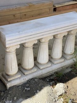 5 Columns Pillars For Entry Door Decorations