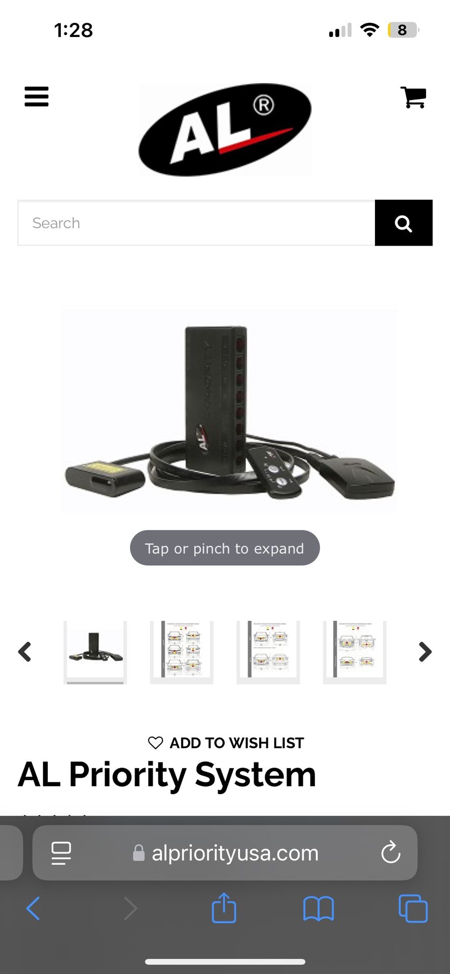 AL Priority laser jammer with stealth Radenso radar detector