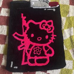 Handmade Hello Kitty Lighter Rug