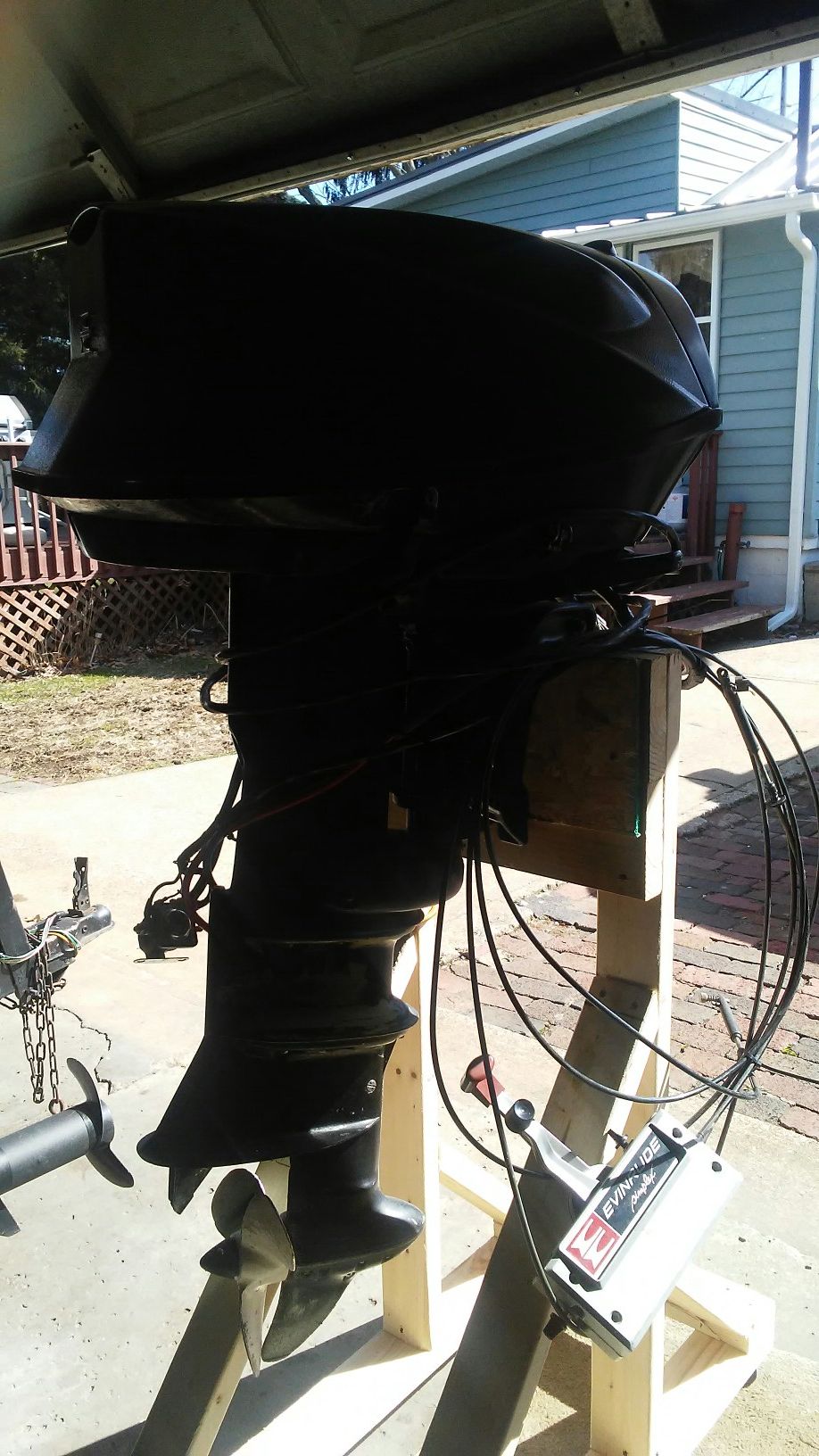 40 horsepower Evinrude for Sale in Akron, OH OfferUp