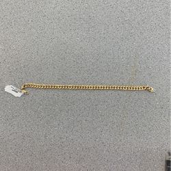 18k Gold Link Bracelet 
