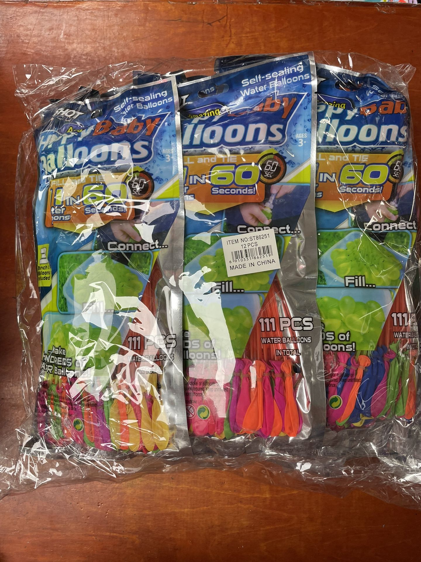 666 Water Balloons Instant Balloons Easy Quick Fill Balloons