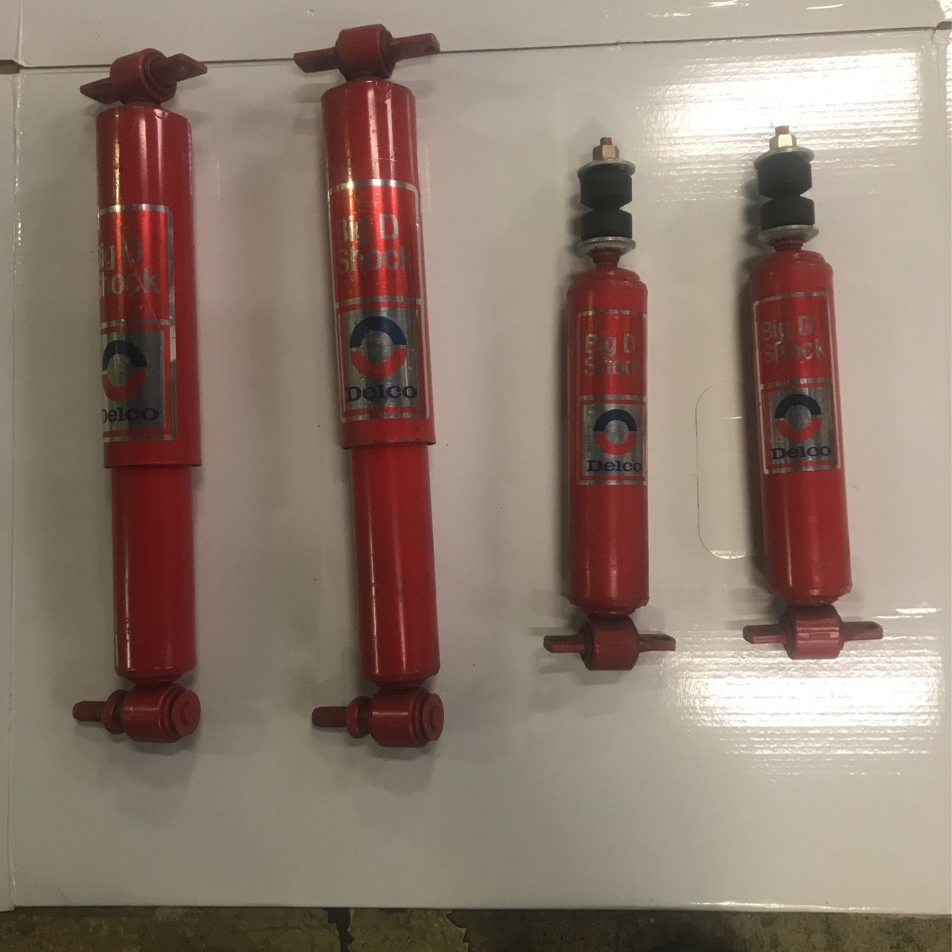 1971-75 All Gm Full Size Front And Rear Shockabsorbers! New Old Sock! Big D Delcos! Cash Only ! Local Philadelphia Pickup Only! Sold As A Set!