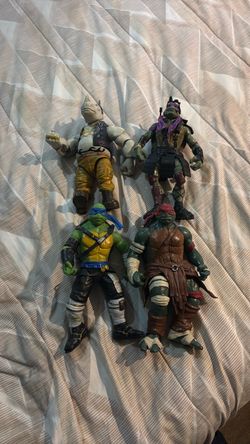 TMNT Action Figures Lot of 4
