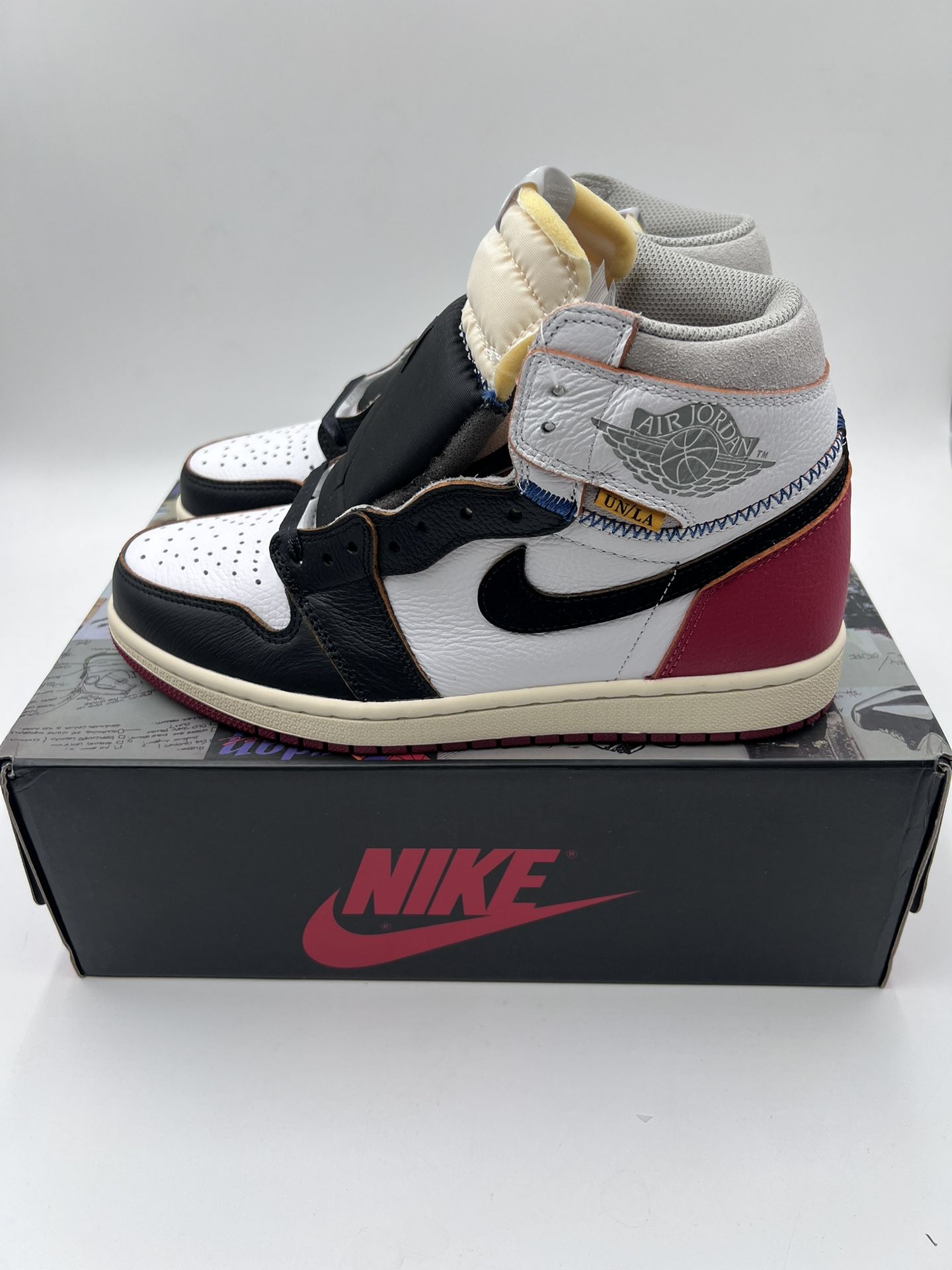 Bred Toe Union Jordan 1 High Top