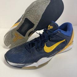 Nike Zoom Kobe 7 System Obsidian Gold Game Royal Men (488371-404) Men’s Size 15
