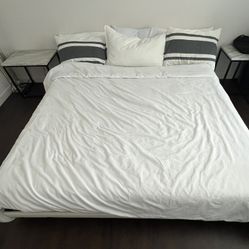 California King Bed Frame + Mattress – $400 | Irvine
