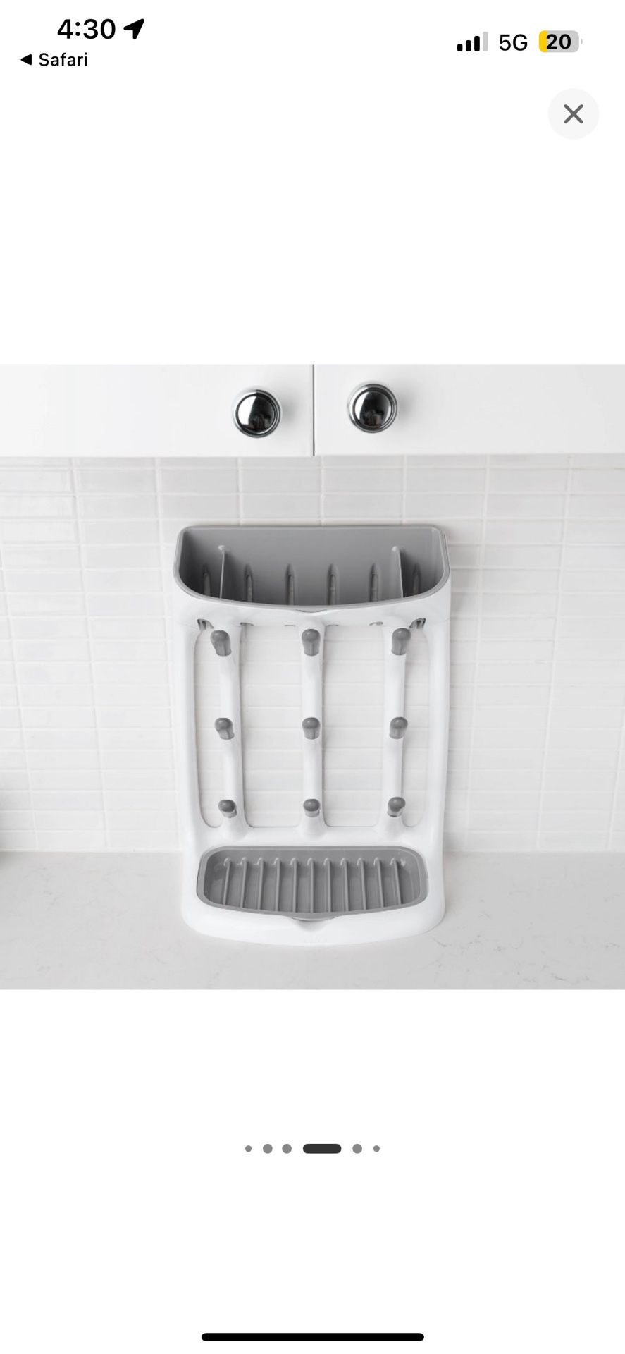 Baby Bottle Dryer Rack