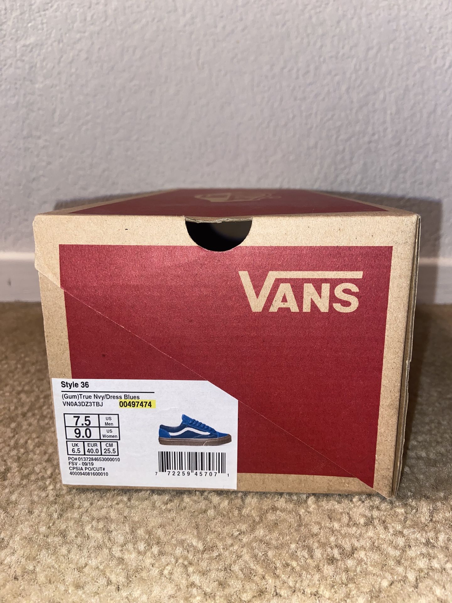 Vans | Size: Men 7 | Women 9