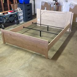 Queen Bed Rails Headboard 