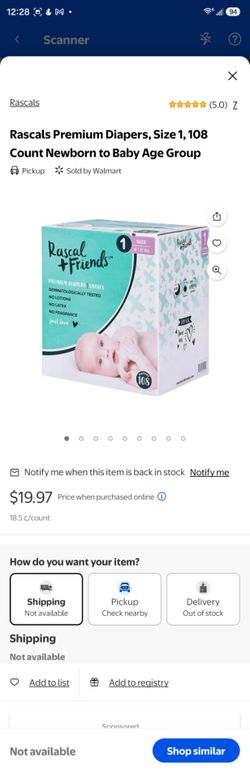 Infant diapers