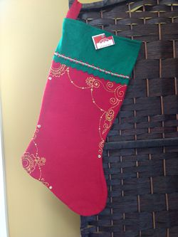 New stocking with henna design