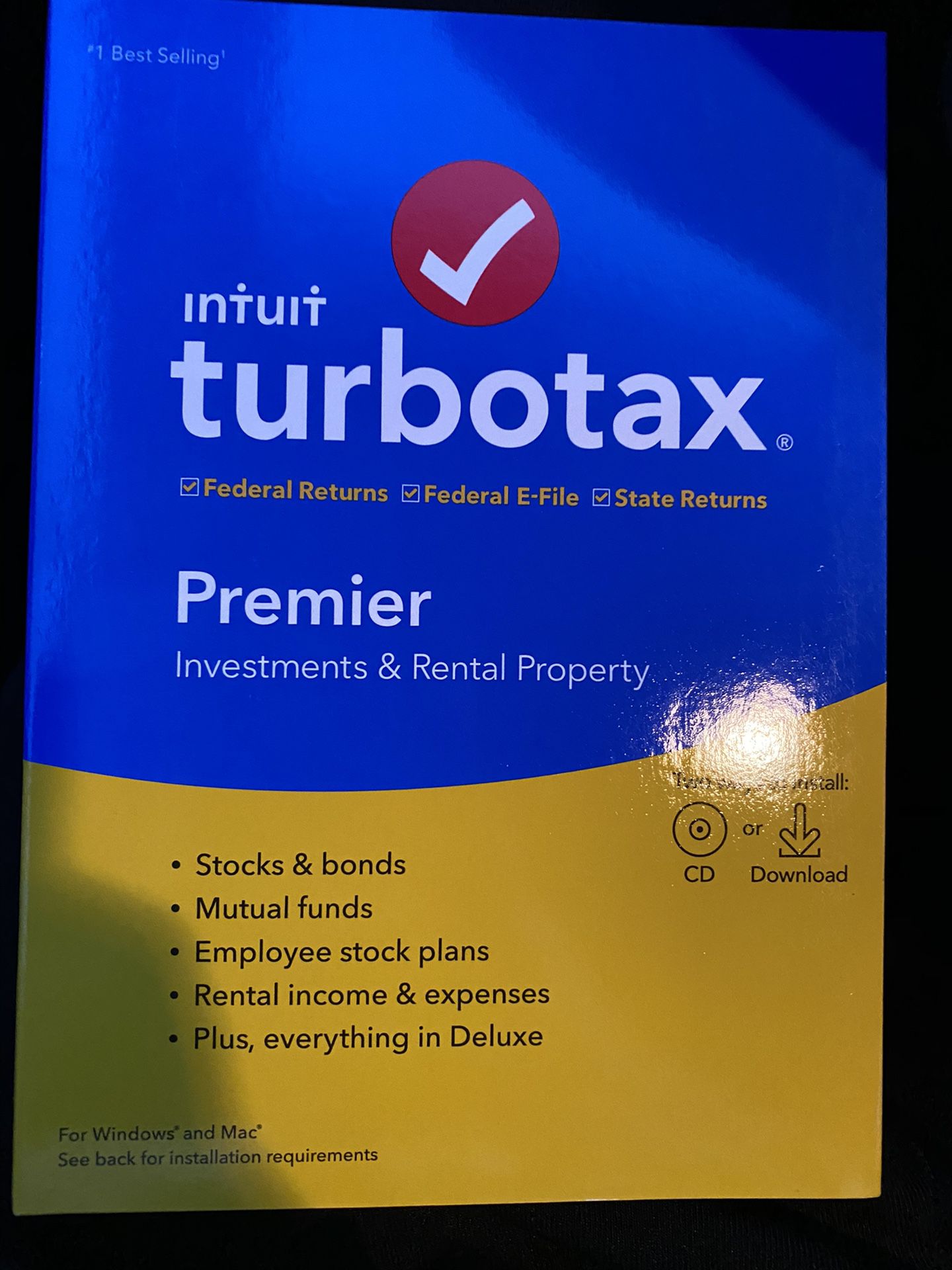 Turbotax premium 2019