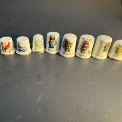 Vintage Porcelain Thimbles Own Them All