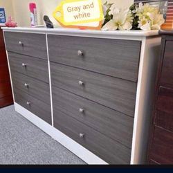 White And Grey New Dresser $239