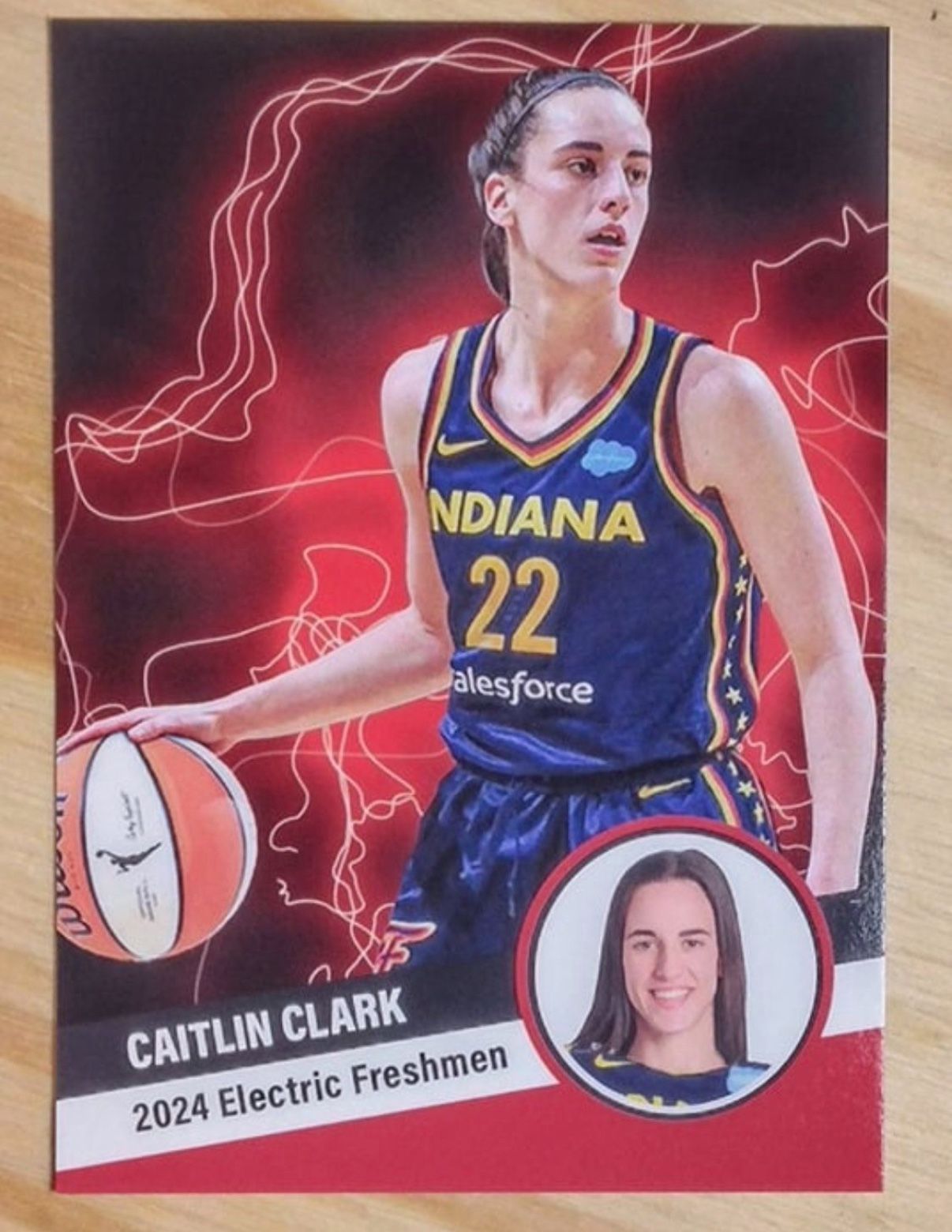 Caitlin Clark Fever WNBA Card 